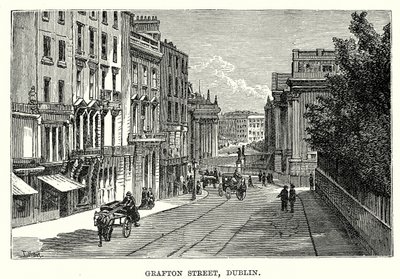 Grafton Street, Dublin (gravering) av English School