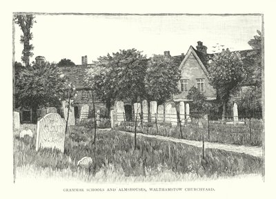 Gymnasien und Armenhäuser, Walthamstow Kirchhof von English School