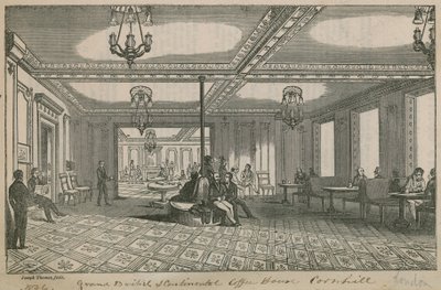 Grand British and Continental Coffee House, Cornhill av English School