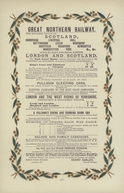 Great Northern Railway (gravering) av English School