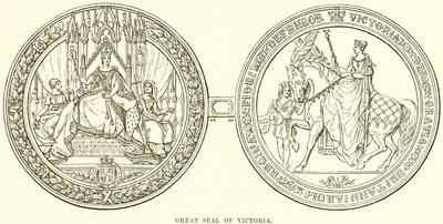 Great Seal of Victoria av English School