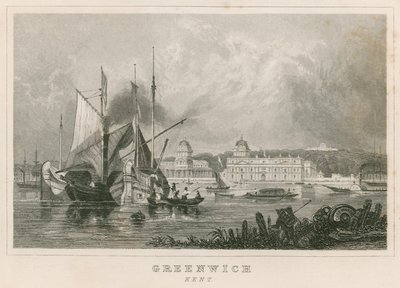 Greenwich sykehus, London av English School