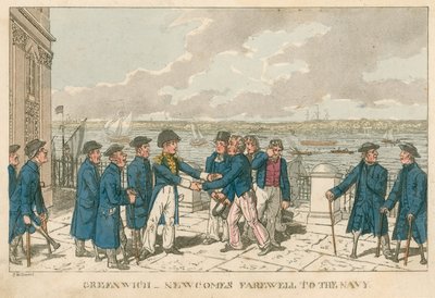 Greenwich, London - Nykommer farvel til marinen av English School