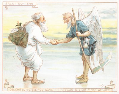 Begrüßungszeit, Weihnachtskarte von English School