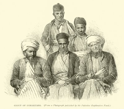 Gruppe samaritanere av English School