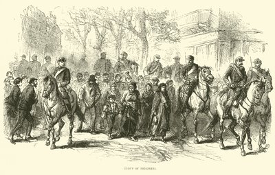 Gruppe av fanger, april 1871 av English School
