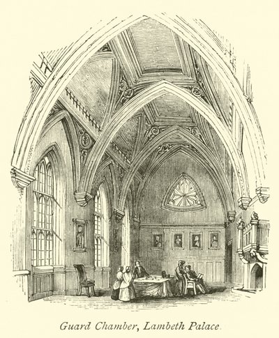 Vaktkammer, Lambeth Palace av English School