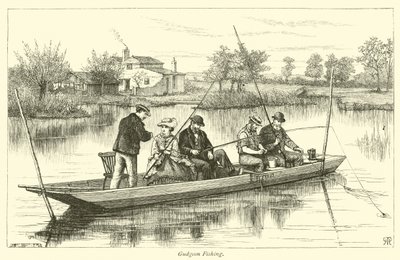 Gudgeon Fishing av English School