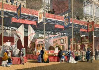 Guernsey og Jersey, Malta og Ceylon, Great Exhibition, 1851 av English School