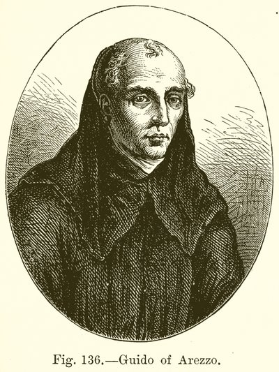 Guido av Arezzo av English School