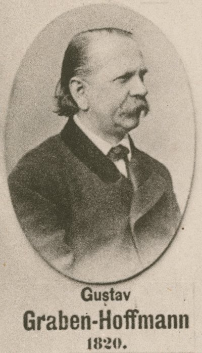 Gustav Graben-Hoffmann (gravering) av English School