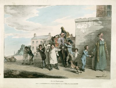 Guy Fawkes. Penny for the Guy av English School