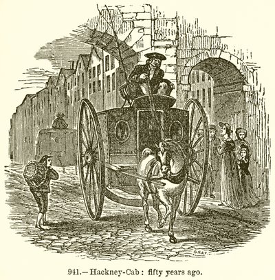Hackney-Cab: For femti år siden av English School