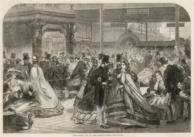 Halvkronedag på den internasjonale utstillingen 1862 av English School