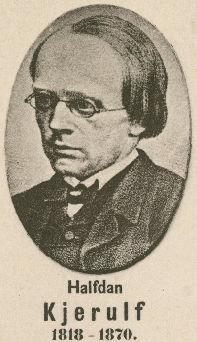 Halfdan Kjerulf (gravering) av English School