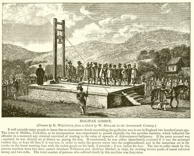Halifax Gibbet av English School