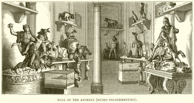 Dyrenes hall (Museo Pio-Clementino) av English School