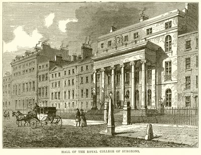 Hall of the Royal College of Surgeons av English School