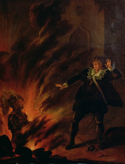 Hamlet og hans fars spøkelse av English School