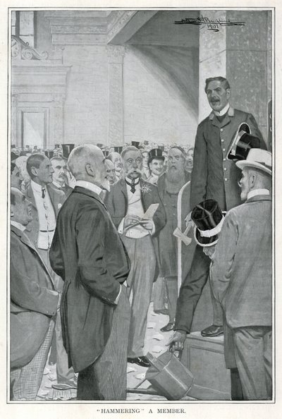 "Hamming" et medlem (litho) av English School