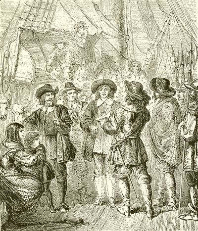 Hampden og Cromwell forhindret fra å emigrere av English School