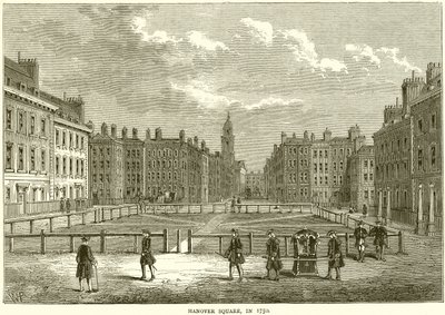 Hannover Square, i 1750 av English School