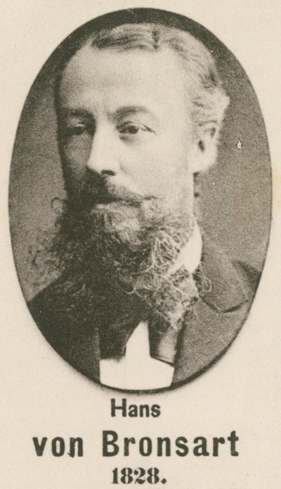 Hans von Bronsart (gravering) av English School