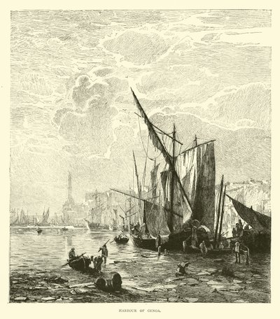 Havnen i Genova av English School