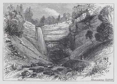 Hardrow Scaur (gravering) av English School
