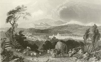 Harvest Scene i New Hampshire av English School