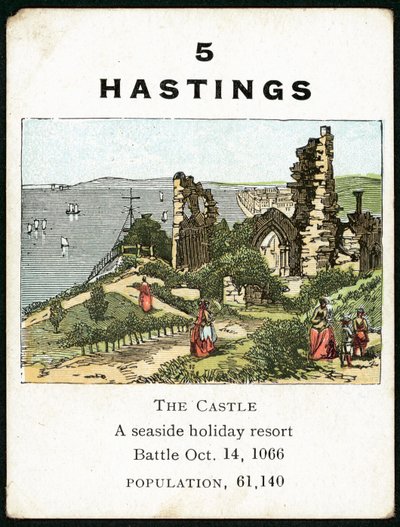 Hastings (farge litho) av English School