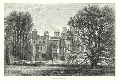 Hawarden Castle (gravering) av English School