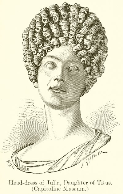 Hodekjole til Julia, datter av Titus. (Capitoline Museum) av English School