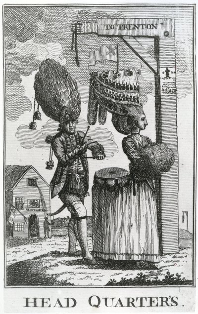Hovedkvarteret, 1777 av English School