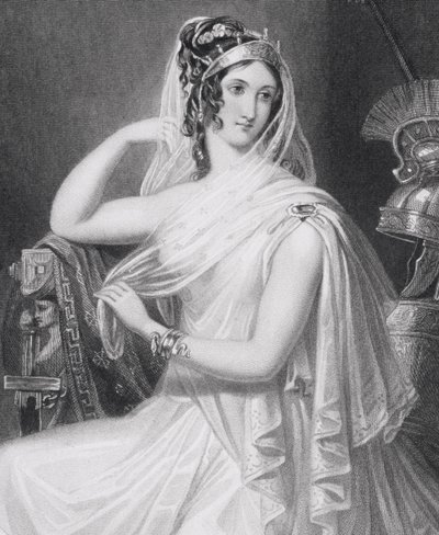Helene av Troja, ca. 1845 av English School