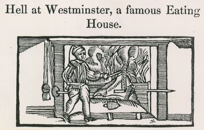Helvete i Westminster, et kjent spisehus av English School