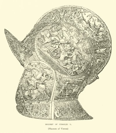 Hjelm til Charles V av English School