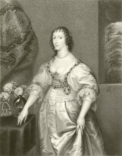 Henrietta Maria av English School