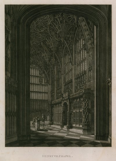 Henry 7th Chapel, Westminster Abbey, London av English School