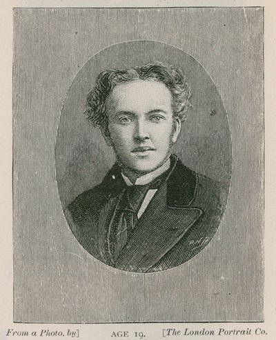 Henry Arthur Jones, dramatiker, 19 år av English School