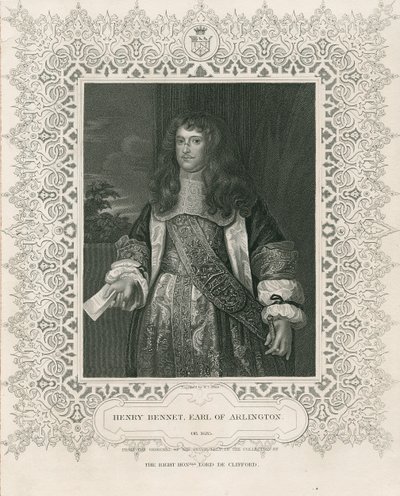 Henry Bennet, 1. jarl av Arlington, fra 
