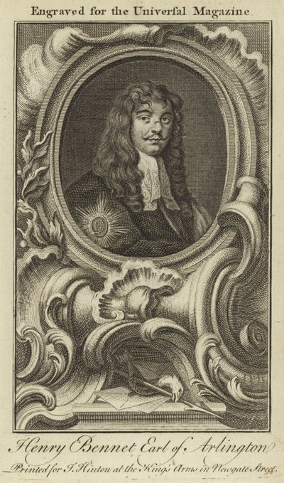 Henry Bennet, jarl av Arlington av English School