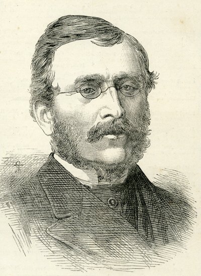 Henry Brittan Willis (1810-84) fra The Illustrated London News februar 1884 av English School