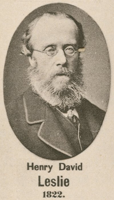 Henry David Leslie (gravyr) av English School