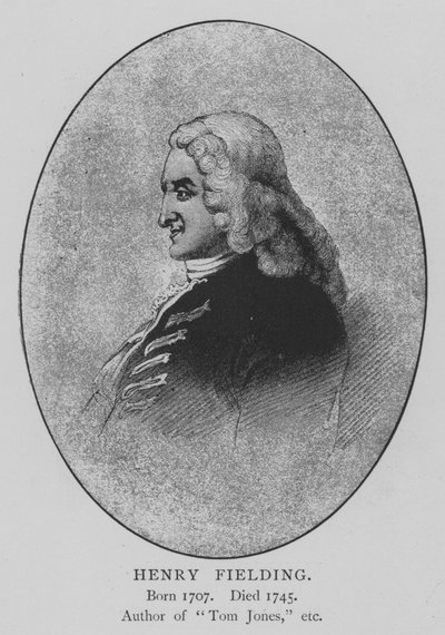 Henry Fielding (gravering) av English School