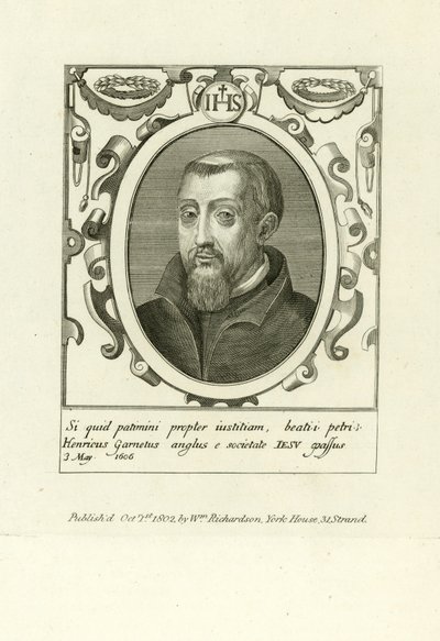 Henry Garnet av English School