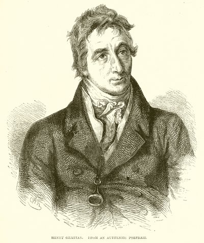 Henry Grattan av English School