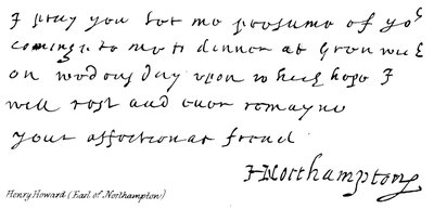Henry Howard (jarl av Northampton) av English School