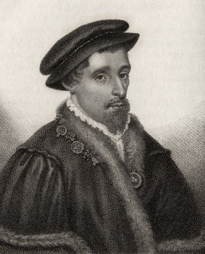 Henry Howard, jarl av Surrey, gravert av Rivers, fra 