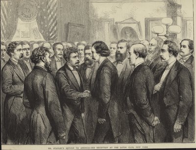 Henry Morton Stanleys vender tilbake til Amerika av English School